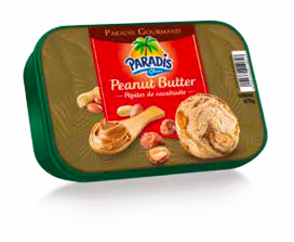 Glace peanut butter - Paradis Glaces Martinique