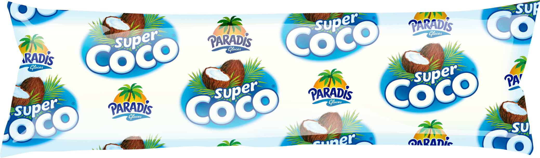 Fruisson super coco Paradis Glaces - Berlingot SuperCoco
